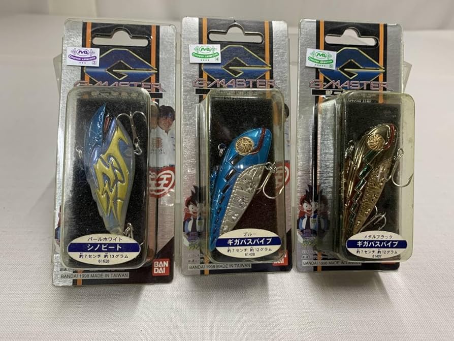 グランダー武蔵ルアーセット グランダー武蔵 GYMASTER ルアー7個セット バンダイ グランダー